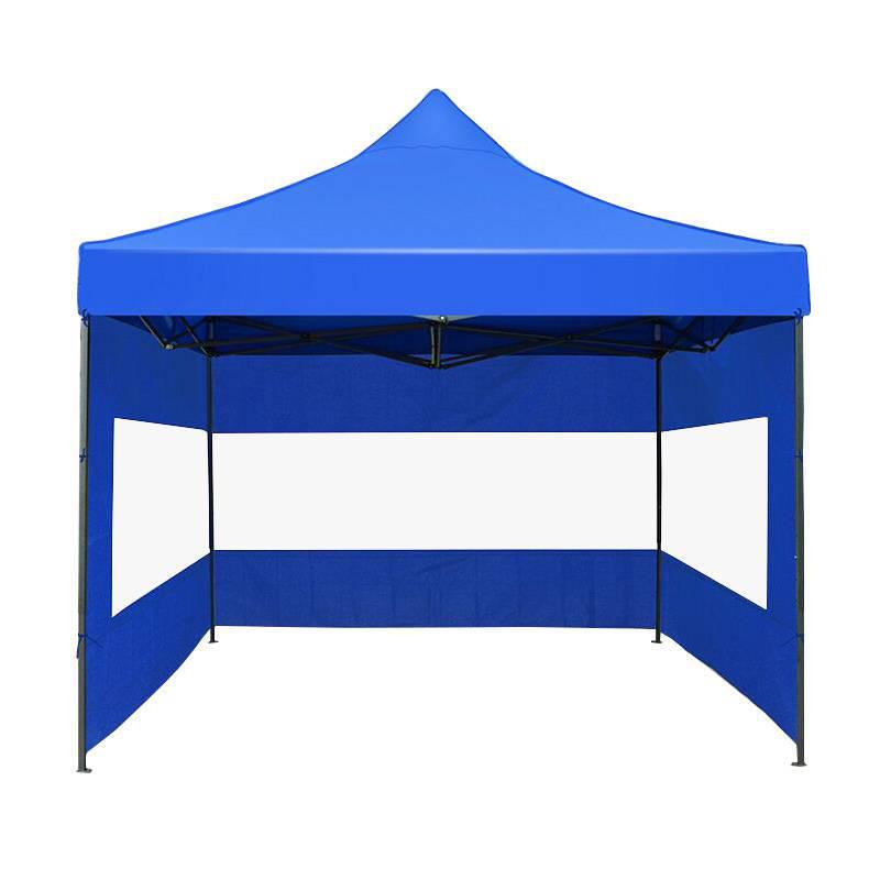 Retractable Outdoor Awning: Four-Legged, Folding Sunshade & Rainproof Shelter.