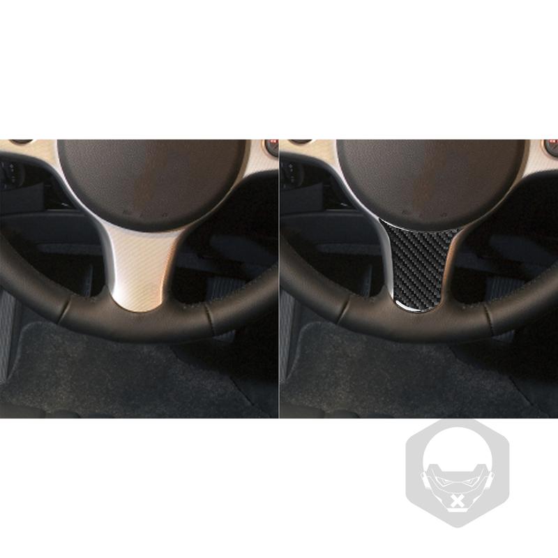 Carbon Fiber Car Accessories Driver Wheel Chin Panel Modified Interior Trim Cover Soft Sticker For Alfa Romeo 159 2005-2025