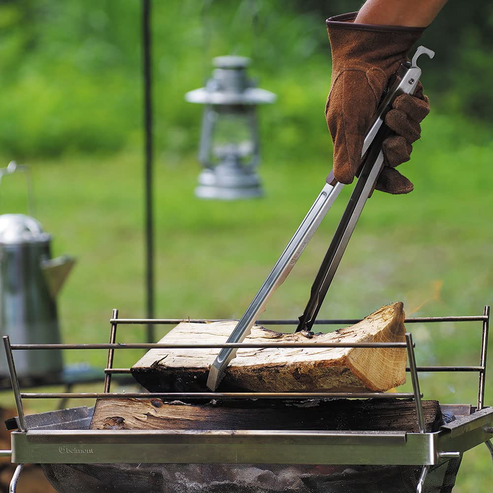 Belmont Fire Tongs SUS Made In BM-229 Hibasami, Japan, Tsubame-Sanjo