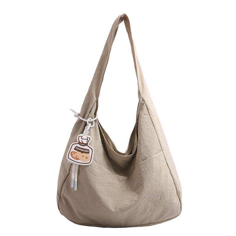 Canvas-Tragetasche Für Damen Sommer Mode Lässig Streetstyle Mit Obergriff Design