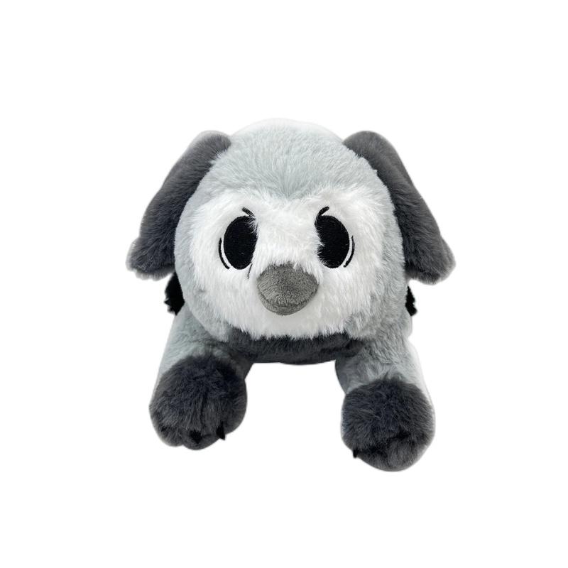 Плюшевая игрушка Совиный дом Малыш Король Короткошерстная мягкая игрушка для детей и взрослых серый