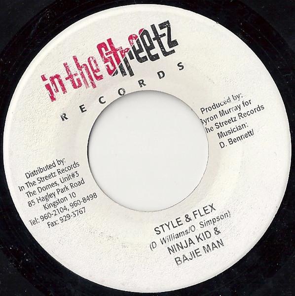 

7inch Record NINJA KID & BAJIE MAN / PREDATOR - Style & Flex / Worried WORR021 In The Streetz 2004 Jamaica Reggae, Ska & Dub Used