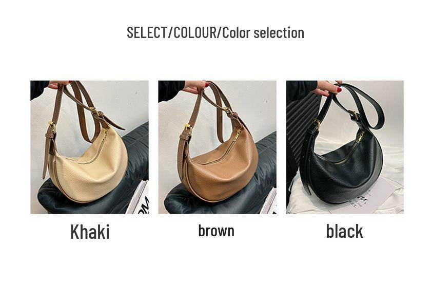 2025 Neuer Stil Damen Knödel Schulter- und Umhängetasche - Trendige Koreanische Mode Handtasche aus Weichem PU-Leder
