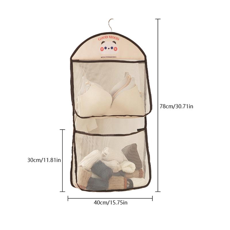 Hanging Organizer Clothes Storage Box Closet Organizer For Socks Bra Underwear Jeans Pants Hanging Bag Clothing Organization