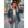 Autumn New Women's Leopard Print Long-sleeved Jacket Coat for Women