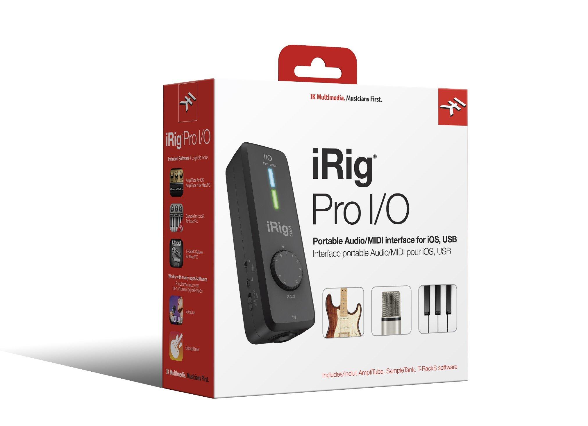 

IK Multimedia iRig PRO IO High-End AudioMIDI интерфейс IP-IRIG-PROIO-AS[]