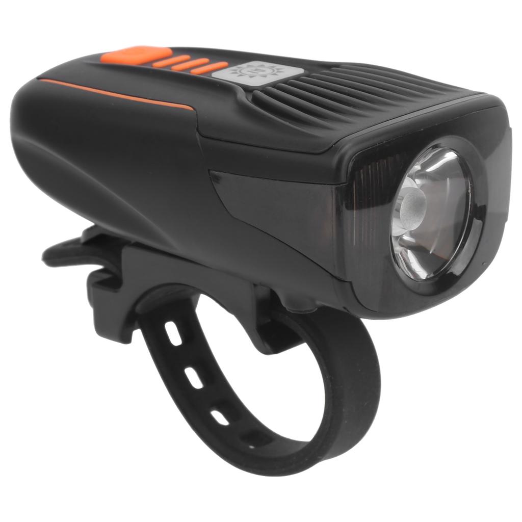 Bike Front Light Flashlight Set Bicycle Rechargeable LED Headlight Riding Accessory