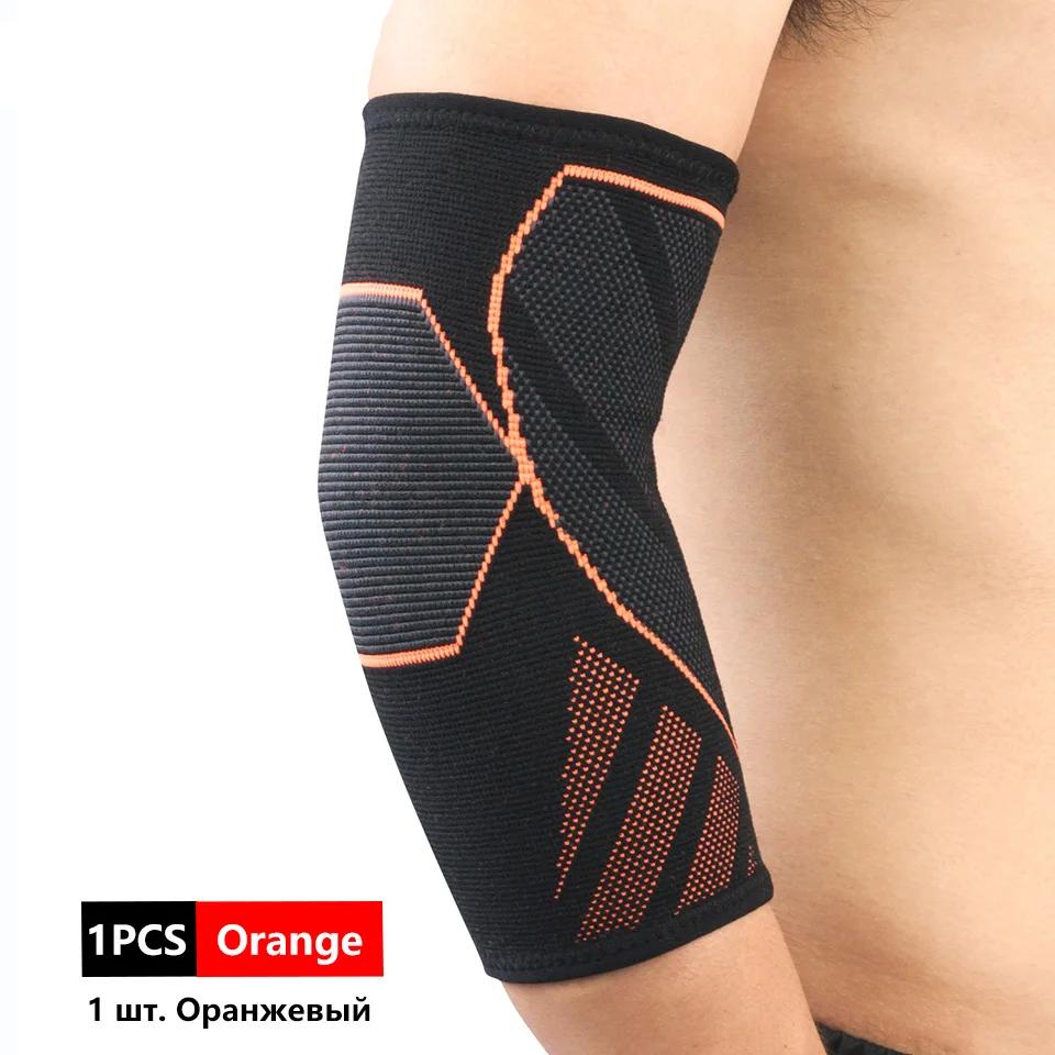 Loogdeel 1Pcs Breathable Compression Elbow Support Pads Elastic Brace Unisex Basketball Volleyball Fitness Protector Arm Sleeves
