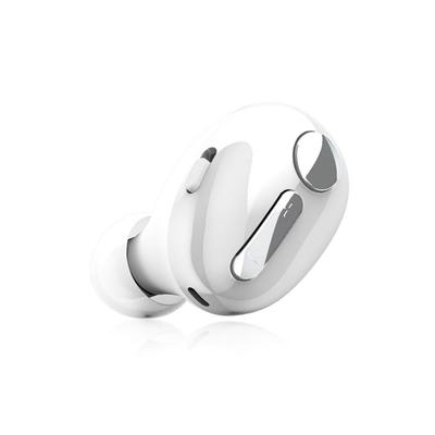 ELECOM LBT-HSC30MPWH Ultra-Small Bluetooth Hands-Free Headset for Calls and Music, Multi-Function 3-Button + 1 Switch Design, White