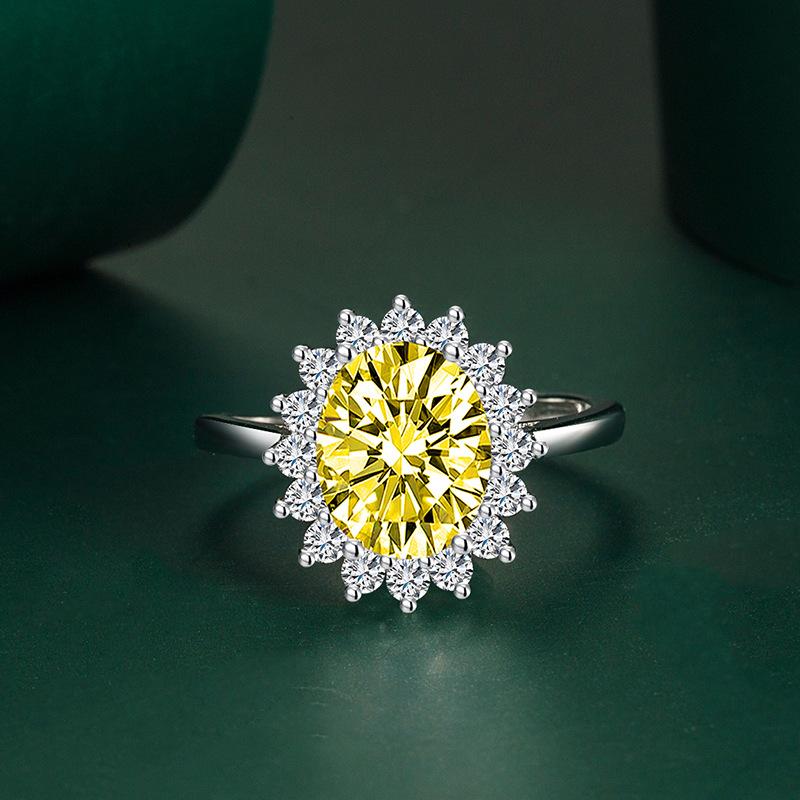 BELLA BOX Bagues d'ouverture redimensionnables pour femmes, en Zircon, fête de fiançailles, bijoux fins, cadeau