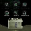 18.5L/11L Camping Bucket Water Storage Large Capacity Water Bag with Detachable Faucet for Camping Fishing Picnic Water Drinking