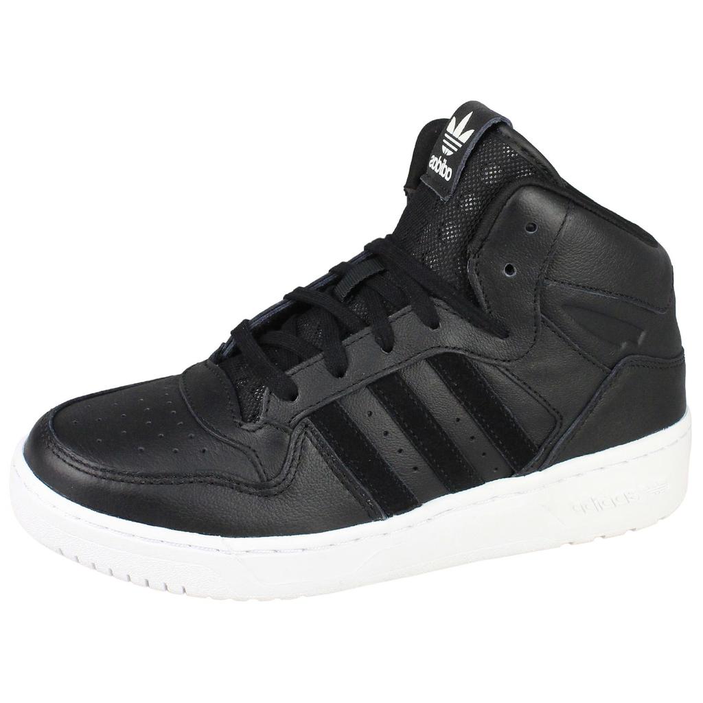 Adidas Originals Attitude Revive Comfortable Versatile Non-Slip Durable High-Top Skate Shoes Women Sneakers Black BY9753