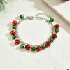 Earrings Christmas Bell Jewelry Set Necklace Xmas Clavicle Chain Fashion   Women
