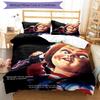 3pcs Chucky3 Design Cover Set - HD Printed Bedding with 1 Cover and 2 Pillowcases - Perfect for Home and Dorm Decor