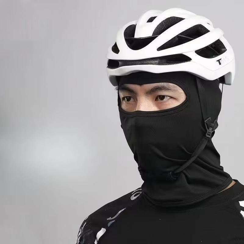 Balaclava Motorcycle Face Mask Cycling Full Face Mask Outdoor Sports Ski Neck Protecting Mask Scarf Helmet Inner Cap