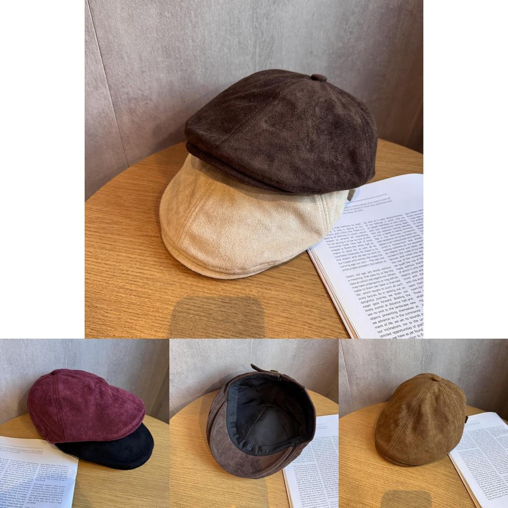 Retro Style Beret Hat For Women With Polyester Fabric Sun Protection And Adjustable Fit