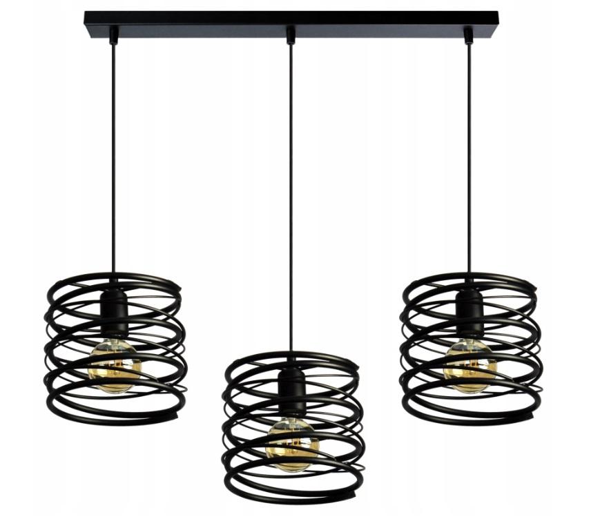 Nowoczesne Lampy Wiszące Loft Spring  2786/Z-B-3