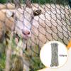 100 Chain Link Fence Ties for Securing Slats In Garden