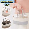 Hand-Held Mommy Handbag Convenient Baby Diaper Bag Shopping Diaper Storage Basket  Baby Care