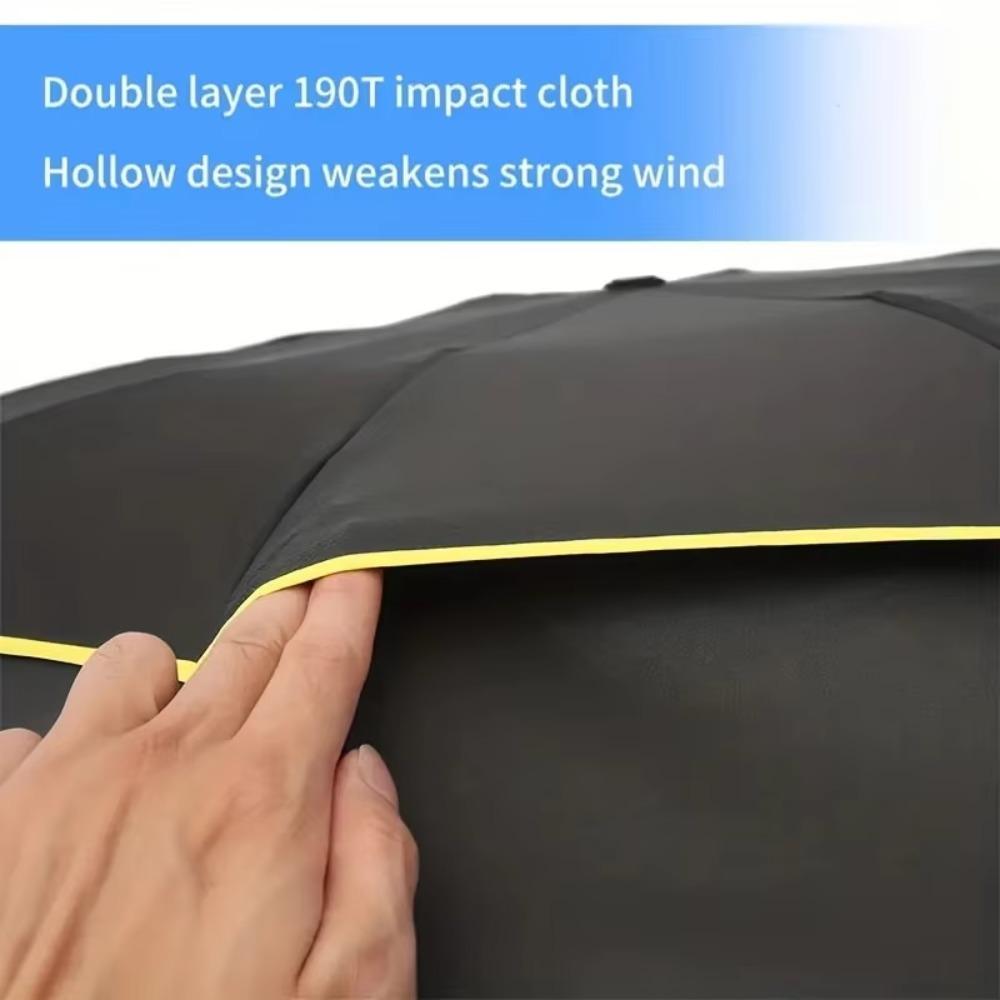 Strong Frame Wind Resistant Umbrella Folding Design Non-automatic Umbrella  Outdoor Activities
