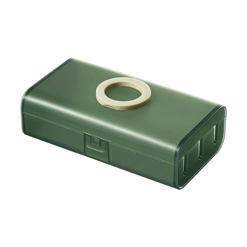 

Многофункциональный ящик для хранения кабеля передачи данных большой емкости, устройство для хранения в дороге зелёный