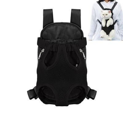 Pet Carrier Backpack Adjustable Pet Front Carrier for Hiking And Riding Portable Pet Legs Out Travel Bag for Cats Small Dogs