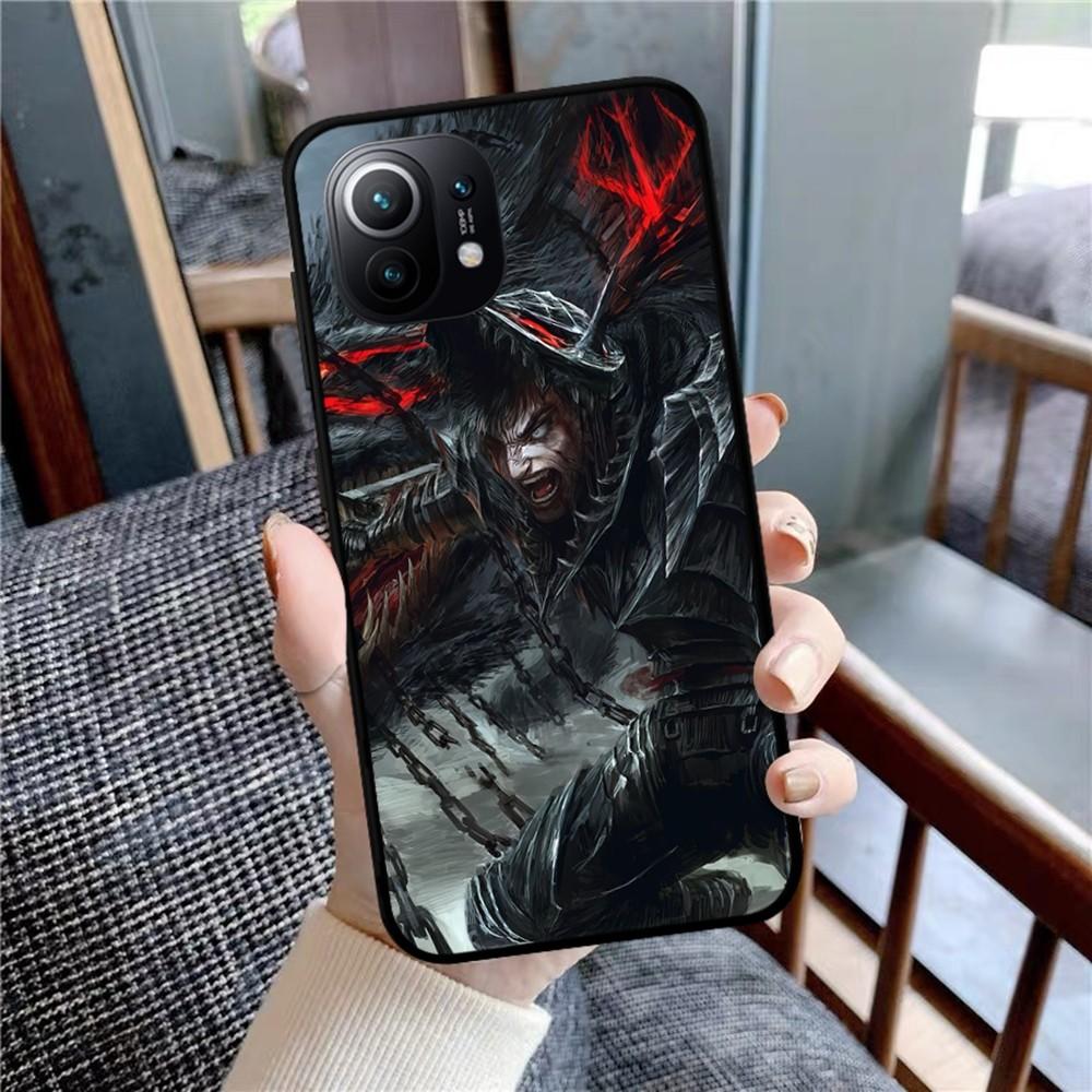 Anime Berserk Guts Phone Case For Samsung S 20 21 22 23 Plus Ultra For Redmi Note 8 9 10 11 For Huawei Y 5 6 9