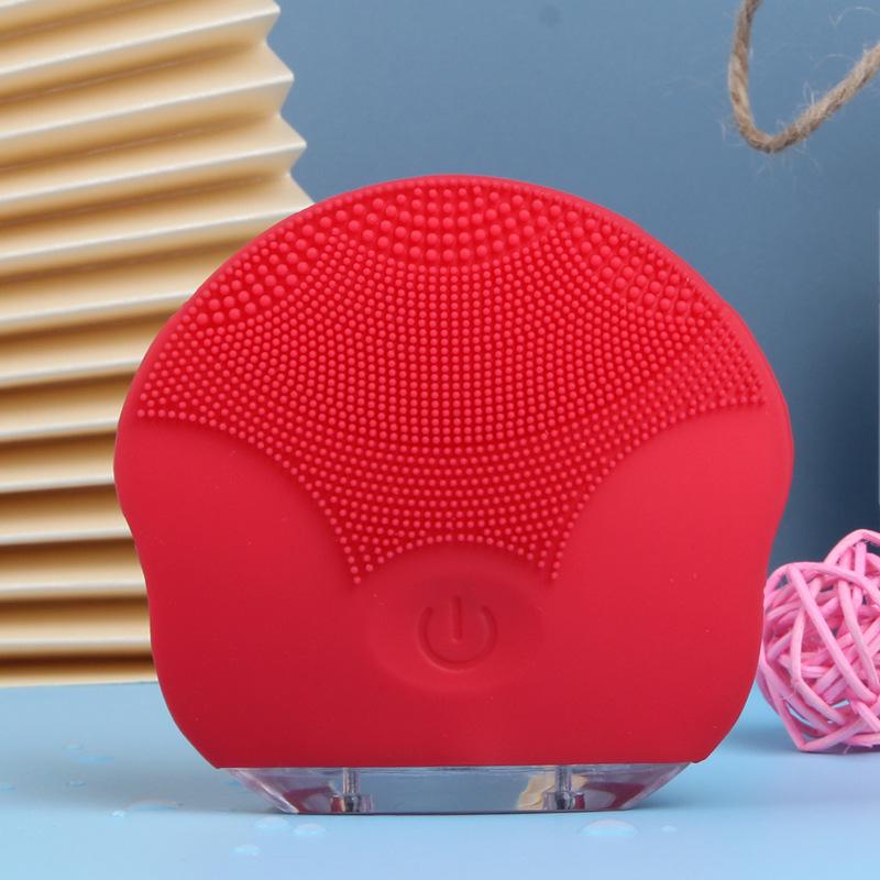 Ультразвуковая силиконовая вибрирующая щетка для очищения лица Ultrasonic