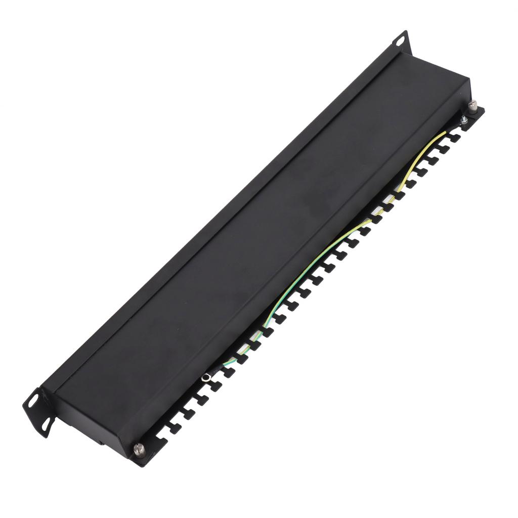 24-portowy panel krosowy typu ekranowanego panel krosowy do kabli sieciowych ze zdejmowanymi wymiennymi gniazdami