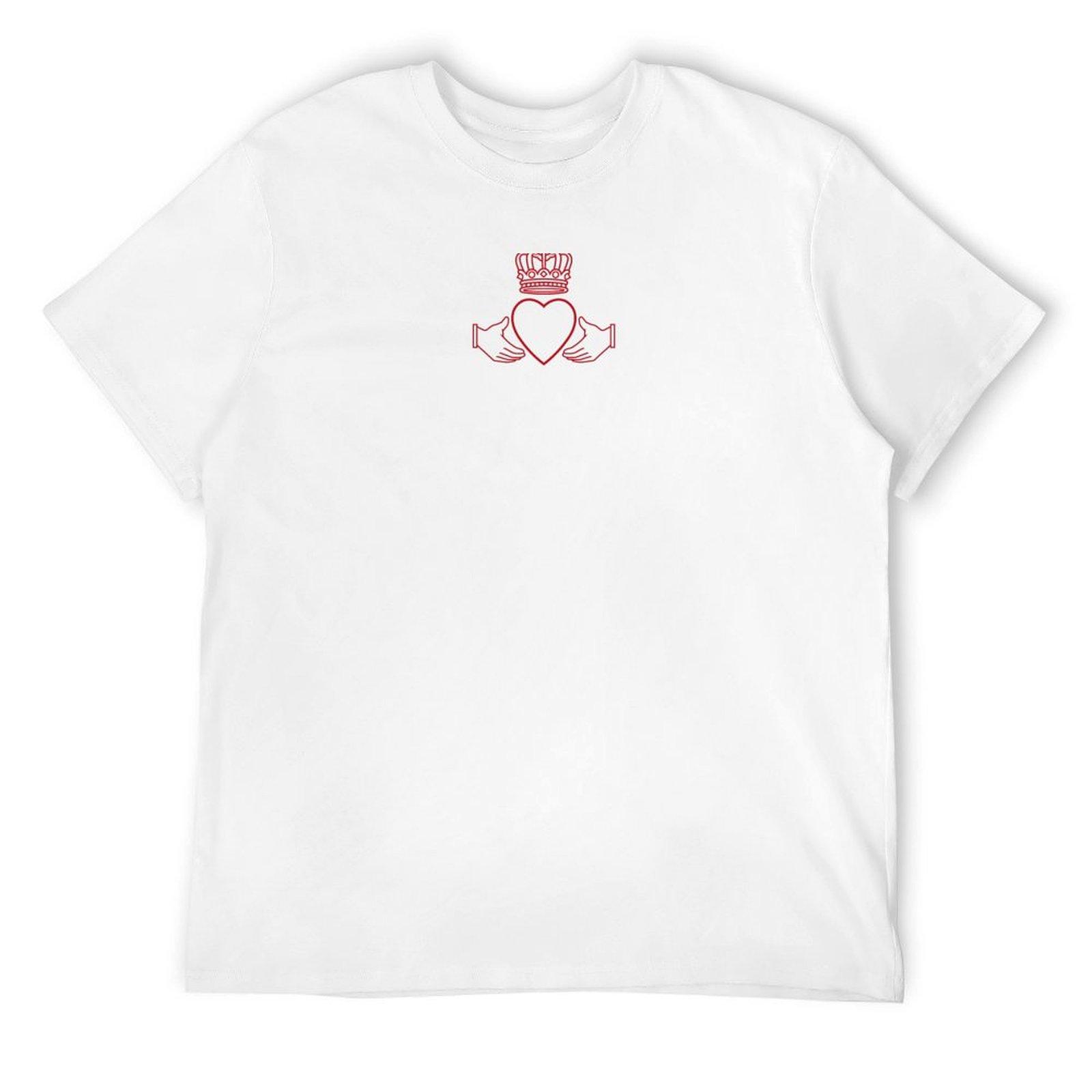 Simple Minds Claddagh Red TShirt Graphic Tee Shirt Vintage Sports Fans Basketball Graphic Tees Unisexs Designer T Shirt S