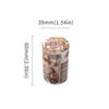 200cm/roll PET Tape Bedroom Living Room Home Character Scene Pattern Tape Creative Collage Material DIY Greeting Card Decorative