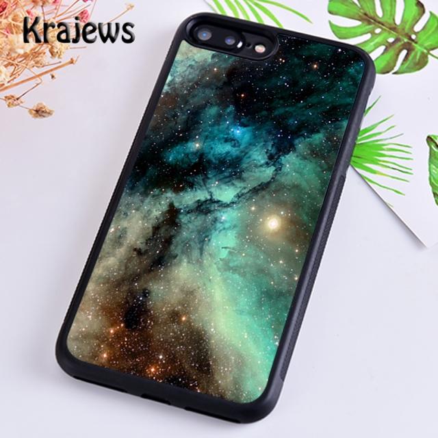 Krajews Fantasy Nebula Space Stars Universe Phone Case Cover For iPhone 17 Air 16 15 14 plus 12 13 pro max