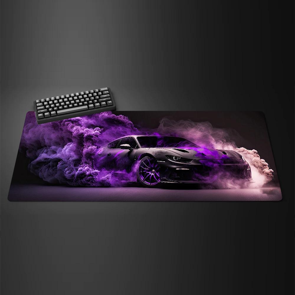 Cool Car XXL Mousepad Home Computer New Mouse Pads Office Laptop Desk Mats Black Cars Gamer Anti-slip Keyboard Pad Soft Mice Mat