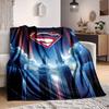 1 st Superheld Flanellen Plaid Deken Lichtgewicht Zacht Warm Deken voor Alle Seizoenen voor Bank, Bed, Reizen, Kamperen L1024160