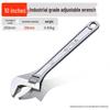 Universal Multifunctional Adjustable Wrench with Large Opening: 6, 8, 10, 12, 15, 18 Inches, High Hardness