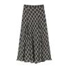 SOFSIL 2026 Summer Retro Plaid A-Line Skirt