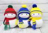 Shinada Snow Daruma Knit Blue (SS) YDN-0168B
