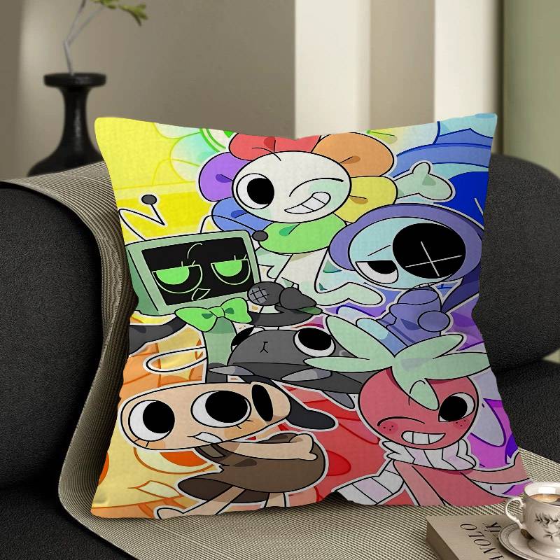 Игра D-Dandys World Декоративная Эстетика Комнаты Наволочка Домашний Декор Спальня Диван-Кровать Диван Подушка Чехол 45x45 12x12Inch