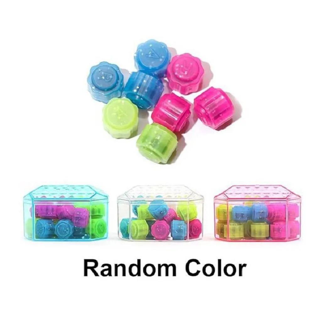 

12 шт./набор многогранных камней Gonggi Jack, набор камешков, двухцветные игровые камни, игрушка для дома 1 set