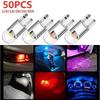 NEW 50PCS 10Pcs T10 COB LED Car Light 6000K White 12V for License Plate Dome Reading DRL - Universal Fit for Nissan Models