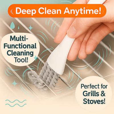 Grill Cleaning Brush, Barbecue Cleaning Brush, BBQ Brush, Kitchen Stove Cleaning Brush, Multi-functional Small Brush For Kitchen