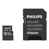 Speicherkarte - Philips - MicroSDHC 64GB - CL10 - 80 MB/s - Adapter inklusive