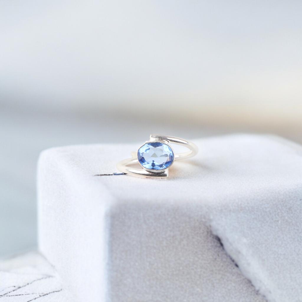Rare Tanzanite Gemstone 925 Sterling Silver Jewelry Handmade Ring For Engagement RR-31-15