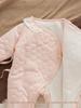 Baby Girl's Autumn/Winter Padded Jumpsuit - Newborn to 3 Months, 100 Days Cotton Romper, Horse New Year Outfit