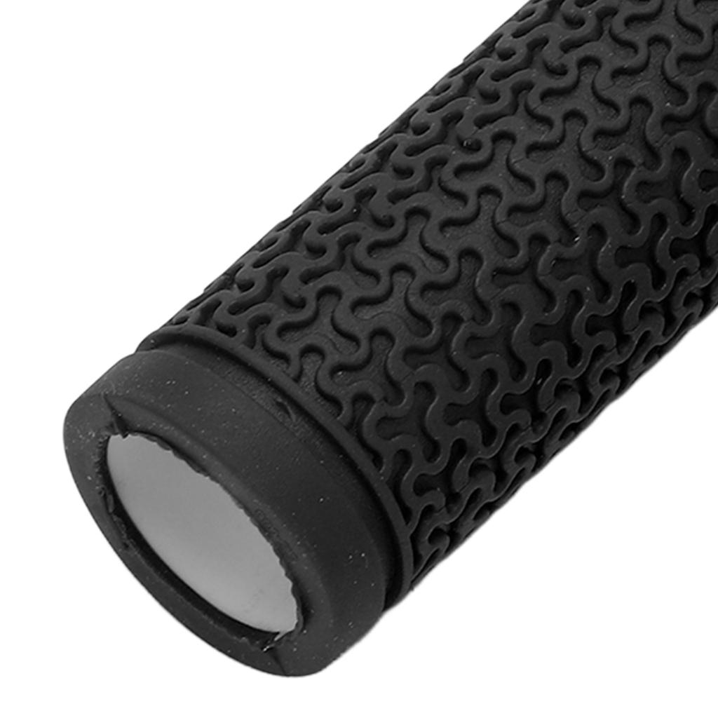 1 Pair Anti Slip   Handle Grip Rubber Handlebar Grips Cover Cycling Replacement Parts for Road Mountain Bikes