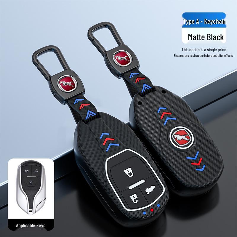 Metal Key Cover Set for 17-21 Hanteng New Energy X7/X7s V7 X5Max - Personalized Design