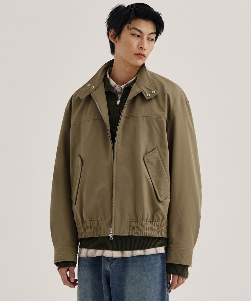 Kiimuir 2-Way Relaxed Harrington Jacket_4 Colors
