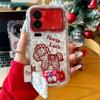 Neujahrs Baifu Roter Rand Pony Jahr des Pferdes Anwendbar für Apple 17Pro Handyhülle iPhone16max Xiaomi 15