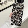 Funda Phone Cover Case for Apple iPhone 17 Pro Max 15 Pro 7 8 11 16 14 12 XR XS MAX Air 13 Leopard Print Lip Print Art