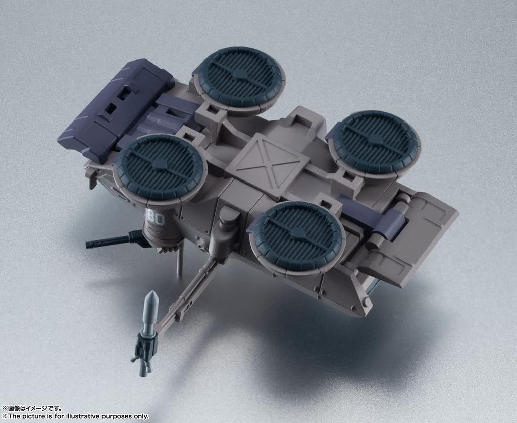 ROBOT Spirits Mobile Suit Gundam The 08th MS Team The 08th MS Team Option Parts Set 02 ABS BAS63296 [SIDE MS] Ver. A.N.I.M.E.
